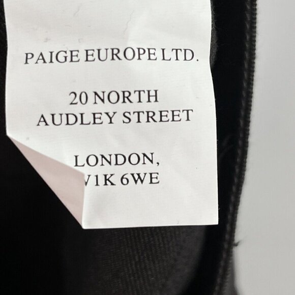 PAIGE‎ Stafford Trouser 36x32 Men's Modern Fit Twilight Night Stretch Knit NWT - Picture 12 of 12